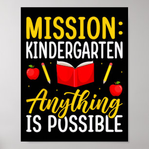 Mission Kindergarten Alles ist möglich Poster