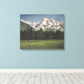 Mission Mountain View in MontanaMontana Leinwanddruck (Insitu (Holzboden))