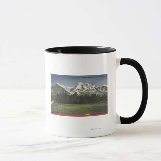 Mission Mountain View in MontanaMontana Tasse (Rechts)
