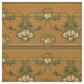Mission oder Art Nouveau Style Rose Bouquets Friez Stoff (Muster)