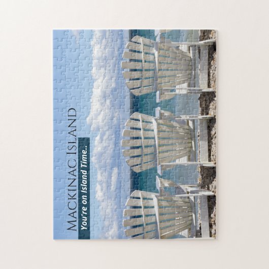Mission Point Mackinac Island Jigsaw Puzzle (Vertikal)