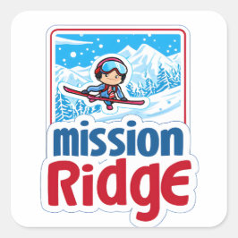 Mission Ridge Shred Stickers - Summit Pack (Set