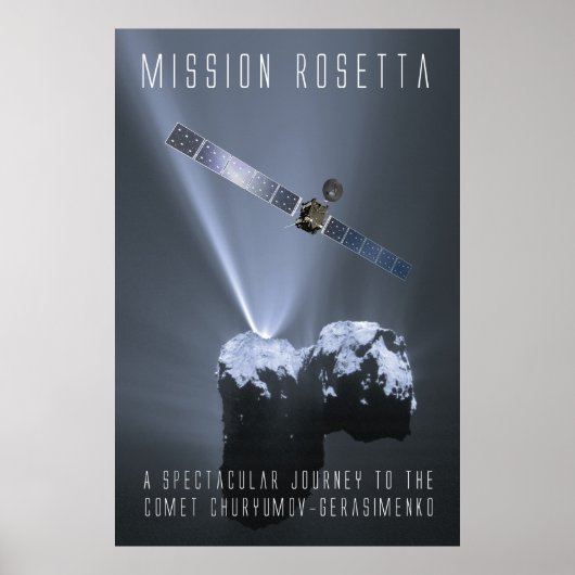 Mission Rosetta - Tribut an eine spektakuläre Reis Poster (Vorne)