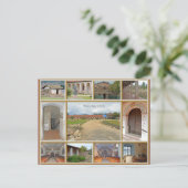 Mission San Antonio Postkarte (Stehend Vorderseite)