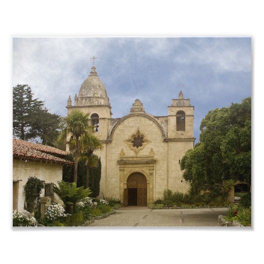 Mission San Carlos Borromeo de Carmelo Fotodruck (Vorne)