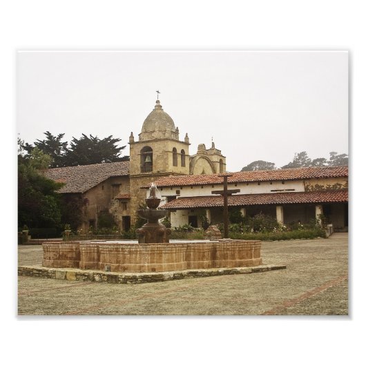 Mission San Carlos Borromeo de Carmelo Fotodruck (Vorne)