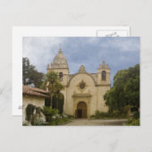 Mission San Carlos Borromeo de Carmelo Postkarte (Vorne/Hinten)
