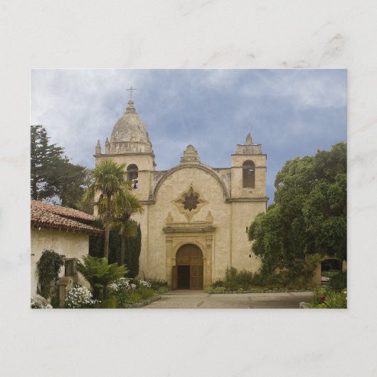 Mission San Carlos Borromeo de Carmelo Postkarte (Vorderseite)