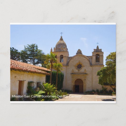 Mission San Carlos Borroméo de Carmelo Products Postkarte (Vorderseite)