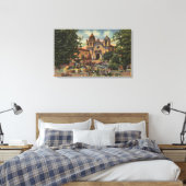 Mission San Carlos de Borromeo de Monterey Leinwanddruck (Insitu (Schlafzimmer))