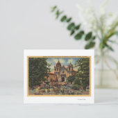 Mission San Carlos de Borromeo de Monterey Postkarte (Stehend Vorderseite)