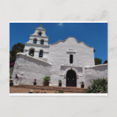 Mission San Diego Postkarte (Vorderseite)