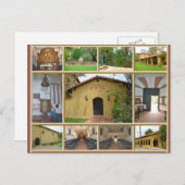 Mission San Fernando Rey Postkarte (Vorne/Hinten)