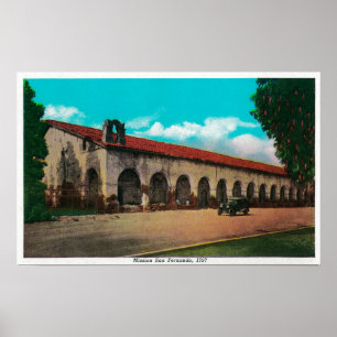 Mission San Fernando San Fernando, CA Poster