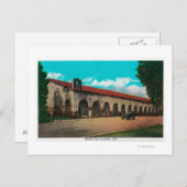 Mission San Fernando San Fernando, CA Postkarte (Vorne/Hinten)