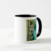 Mission San Gabriel, San Garbriel, CA Tasse (VorderseiteRechts)