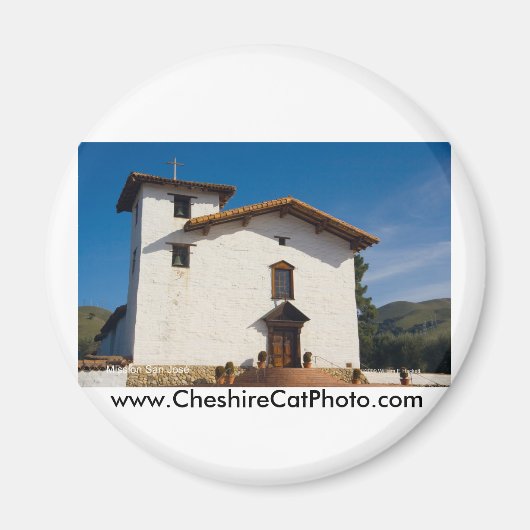 Mission San José California Products Magnet (Vorne)