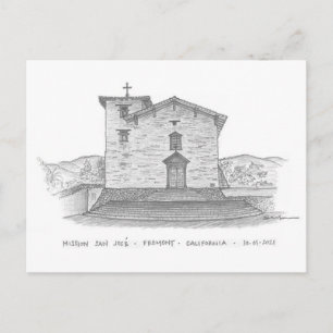 Mission San José, Fremont, Kalifornien, USA Postkarte