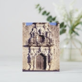 Mission San Jose, Texas - aufwändige Fassade Postkarte (Stehend Vorderseite)
