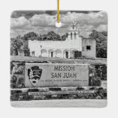 Mission San Juan 2, Keramikornament (Rückseite)