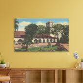 Mission San Juan Bautista, Kalifornien Leinwanddruck (Insitu (Wohnzimmer))