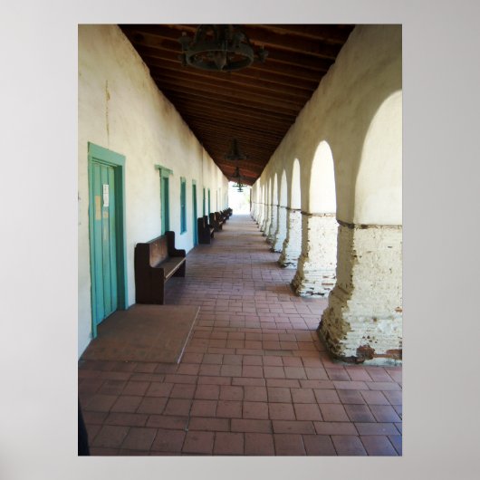 Mission San Juan Bautista Poster (Vorne)