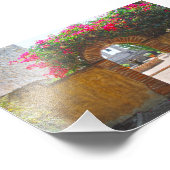 Mission San Juan Capistrano Courtyard Archway Fotodruck (Ecke)