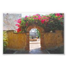 Mission San Juan Capistrano Courtyard Archway