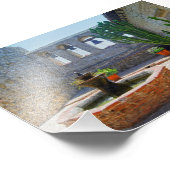 Mission San Juan Capistrano Courtyard Fotodruck (Ecke)