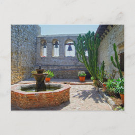 Mission San Juan Capistrano Courtyard Postkarte