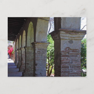 Mission San Juan Capistrano im Landkreis Orange Postkarte
