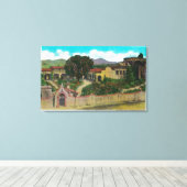 Mission San Juan Capistrano Leinwanddruck (Insitu (Holzboden))