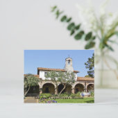 Mission San Juan Capistrano Postkarte (Stehend Vorderseite)