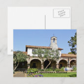 Mission San Juan Capistrano Postkarte (Vorne/Hinten)