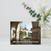 Mission San Juan Capistrano Postkarte (Stehend Vorderseite)