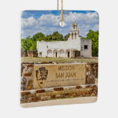 Mission San Juan, San Antonio, Keramikornament (Rechts)