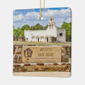 Mission San Juan, San Antonio, Keramikornament (Links)