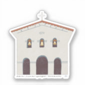 Mission San Luis Obispo de Tolosa Sticker (Vorderseite)