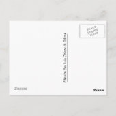 Mission San Luis Obispo Postkarte (Rückseite)