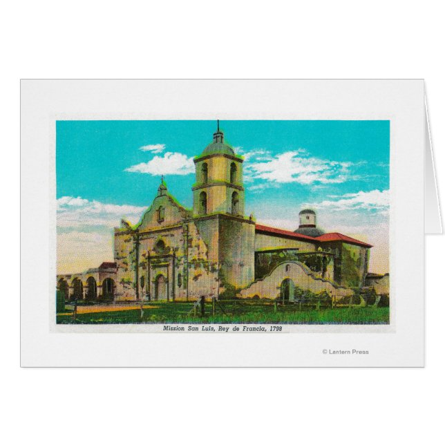 Mission San Luis, Rey de Francia Oceanside, CA (Vorderseite (Horizontal))