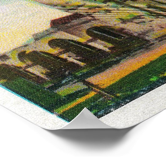 Mission San Luis, Rey de Francia Oceanside, CA Poster (Ecke)