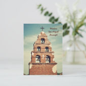 Mission San Miguel Arcangel Postkarte (Stehend Vorderseite)
