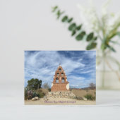 Mission San Miguel Arcángel Postkarte (Stehend Vorderseite)