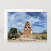 Mission San Miguel Arcángel Postkarte (Vorne/Hinten)
