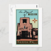 Mission San Miguel Postkarte (Vorne/Hinten)