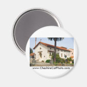 Mission San Rafael Arcángel California Magnet (Vorderseite/Rückseite)