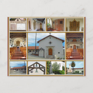 Mission San Rafael Postkarte