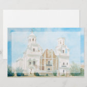 Mission San Xavier del Bac Briefpapier (Vorne/Hinten)