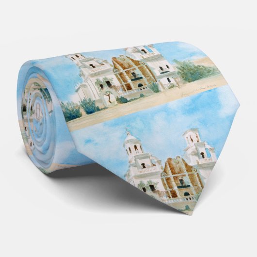 Mission San Xavier del Bac Krawatte (Gerollt)