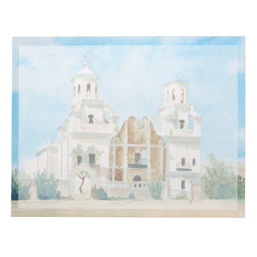 Mission San Xavier del Bac Notizblock (Vorderseite)